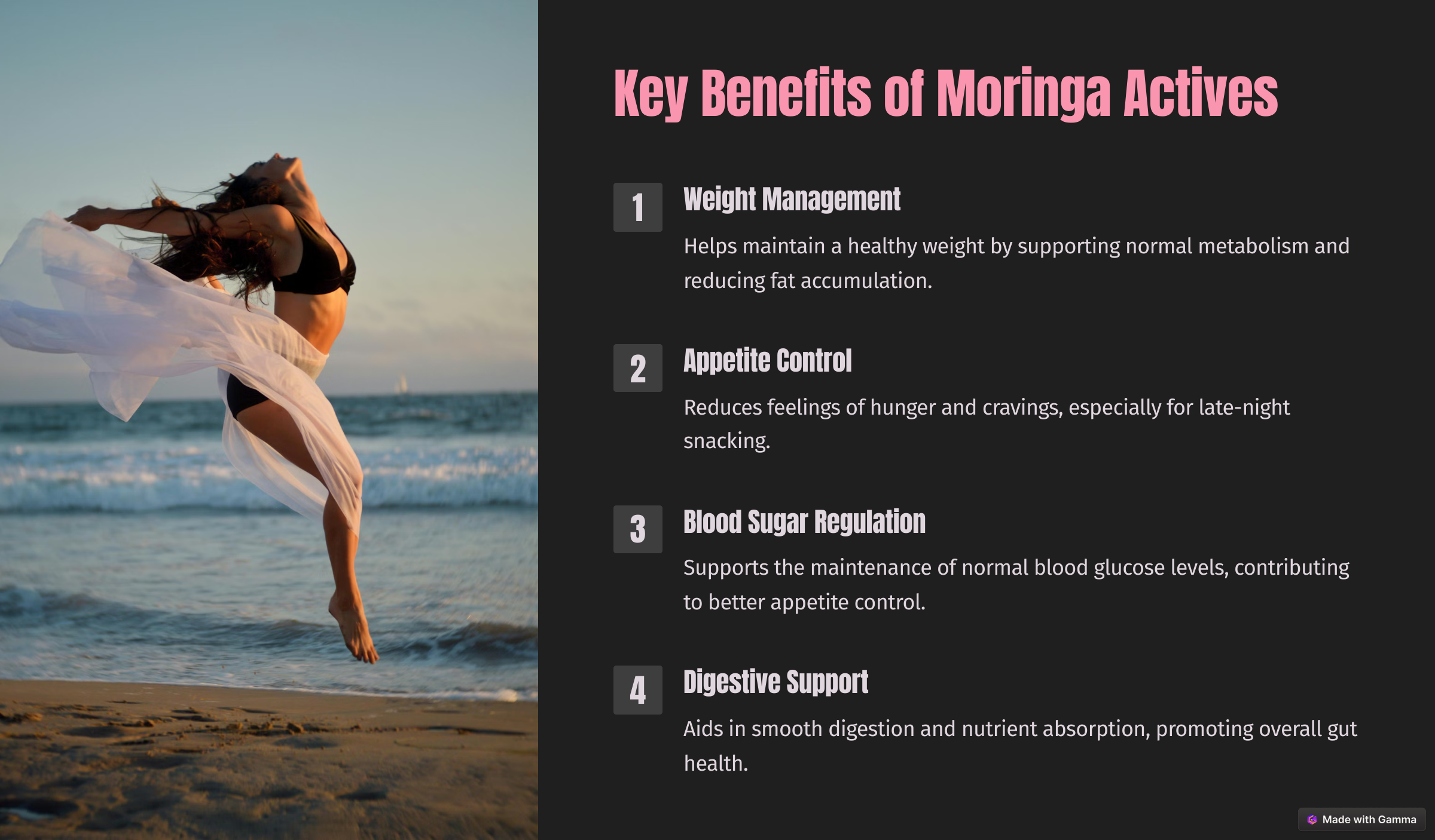 Moringa Actives weight loss suppliment