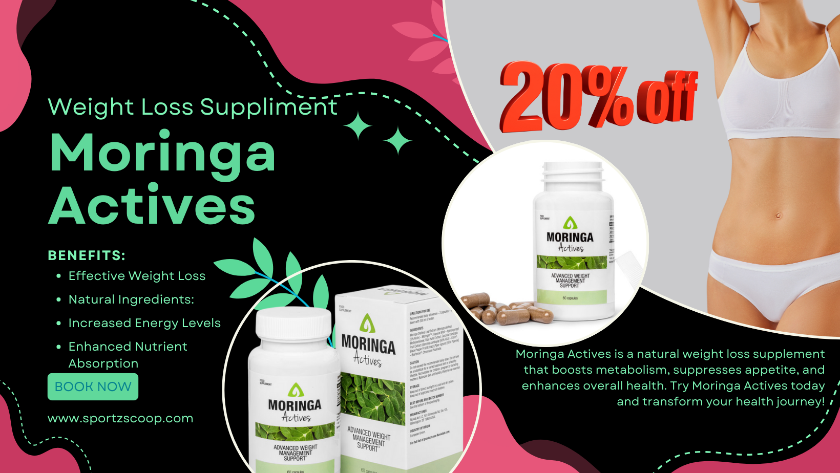 Moringa Actives weight loss suppliment