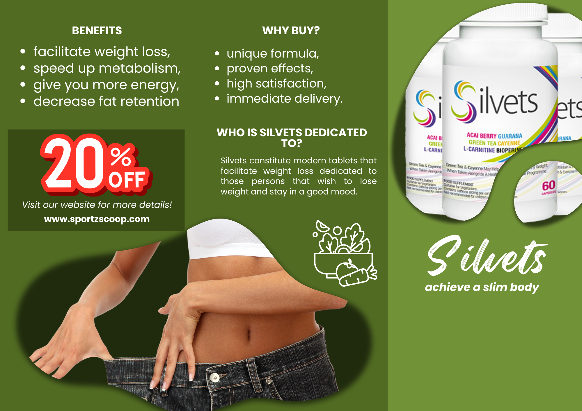 Silvets: The Ultimate Natural Weight Loss Supplement<br />
